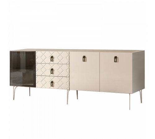 Комод для гостиной Богемия Фарфале (Bogemia Farfalle) БМКМ-5(Fa) [4]